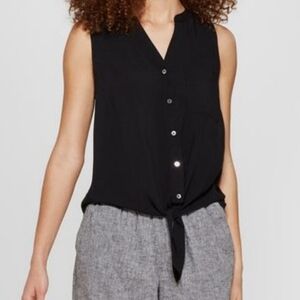 a new day Tank Top with tie at waist Medium
